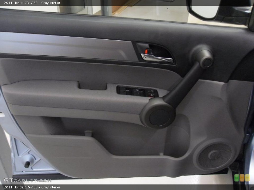 Gray Interior Door Panel for the 2011 Honda CR-V SE #38936322