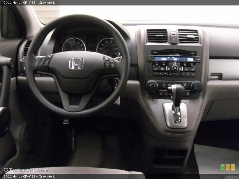 Gray Interior Dashboard for the 2011 Honda CR-V SE #38936434