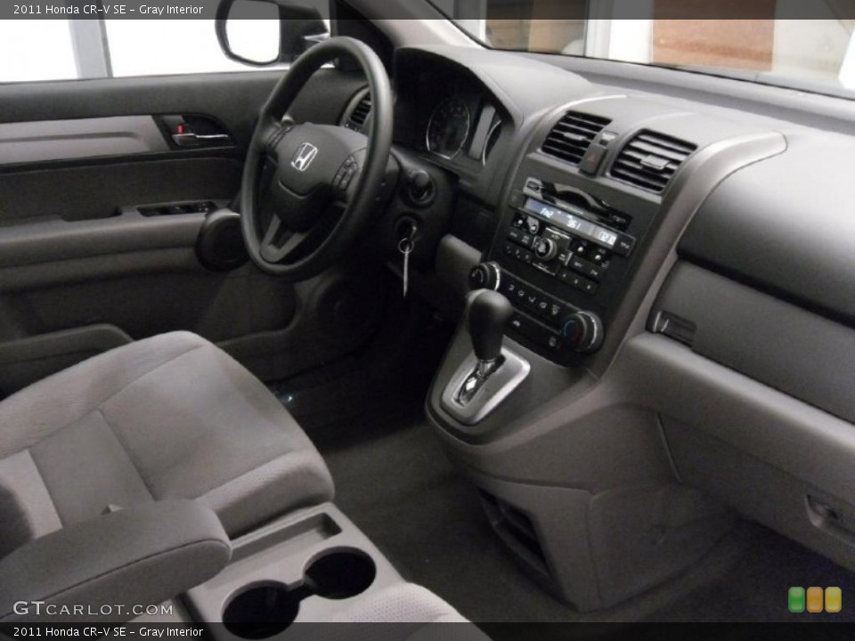 Gray Interior Dashboard for the 2011 Honda CR-V SE #38936526