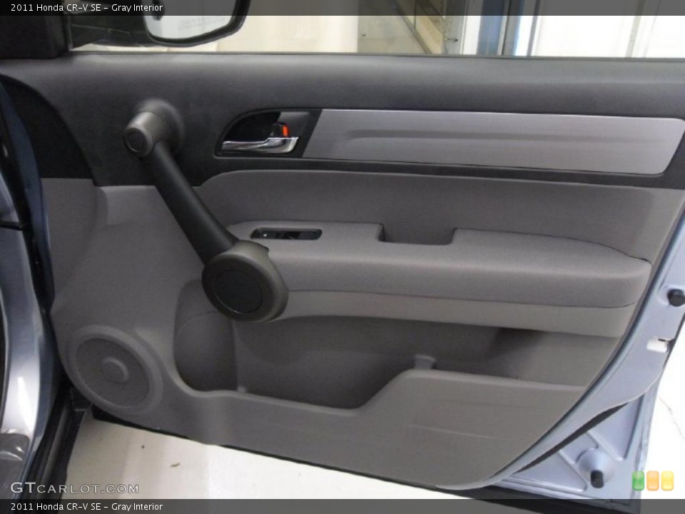 Gray Interior Door Panel for the 2011 Honda CR-V SE #38936542
