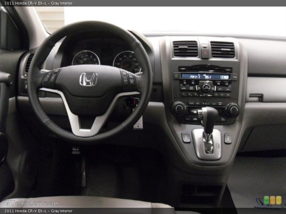 Gray Interior Dashboard for the 2011 Honda CR-V EX-L #38936906