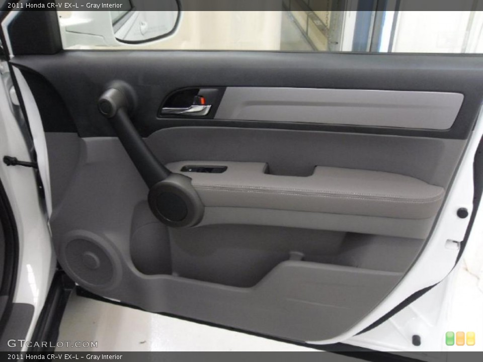 Gray Interior Door Panel for the 2011 Honda CR-V EX-L #38937006
