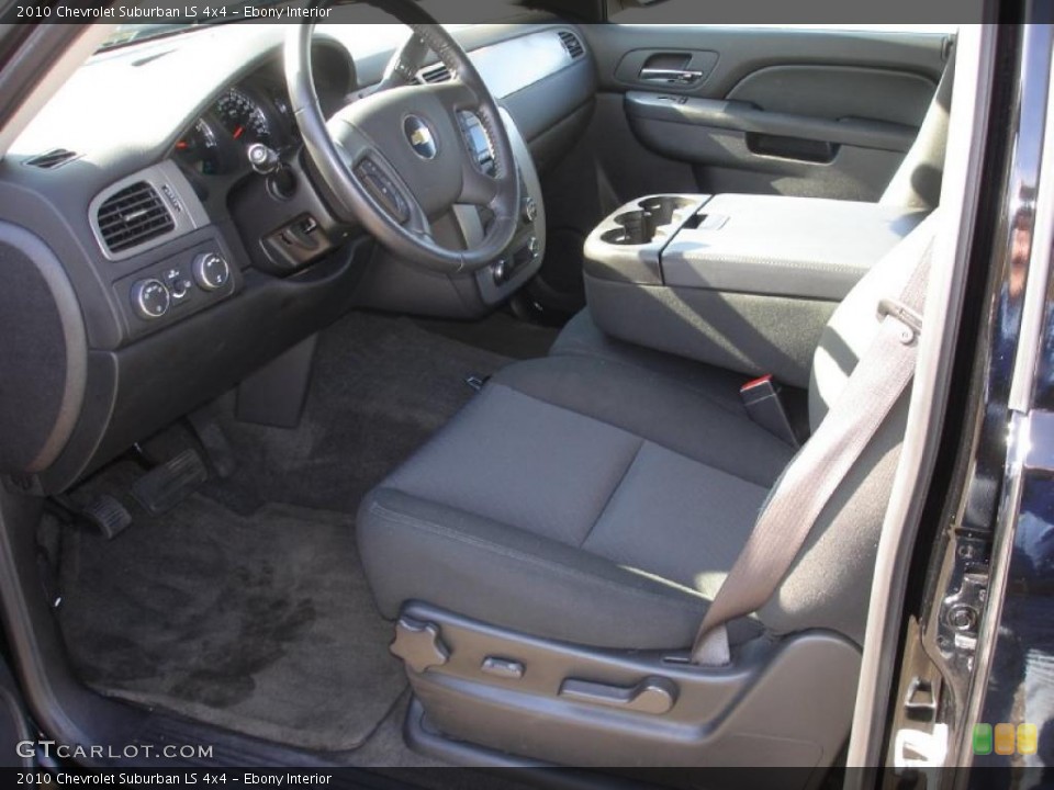 Ebony Interior Prime Interior for the 2010 Chevrolet Suburban LS 4x4 #38937082
