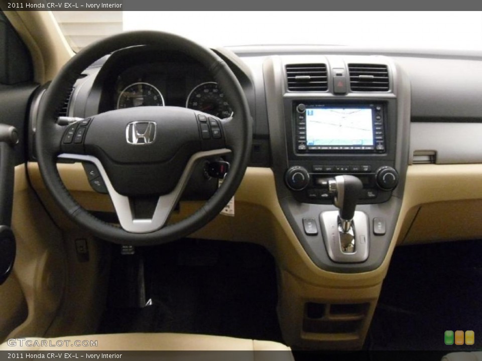 Ivory Interior Dashboard for the 2011 Honda CR-V EX-L #38937374