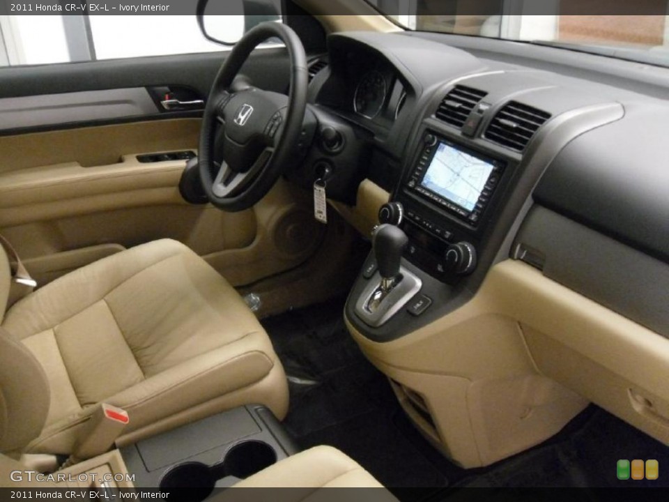 Ivory Interior Dashboard for the 2011 Honda CR-V EX-L #38937466