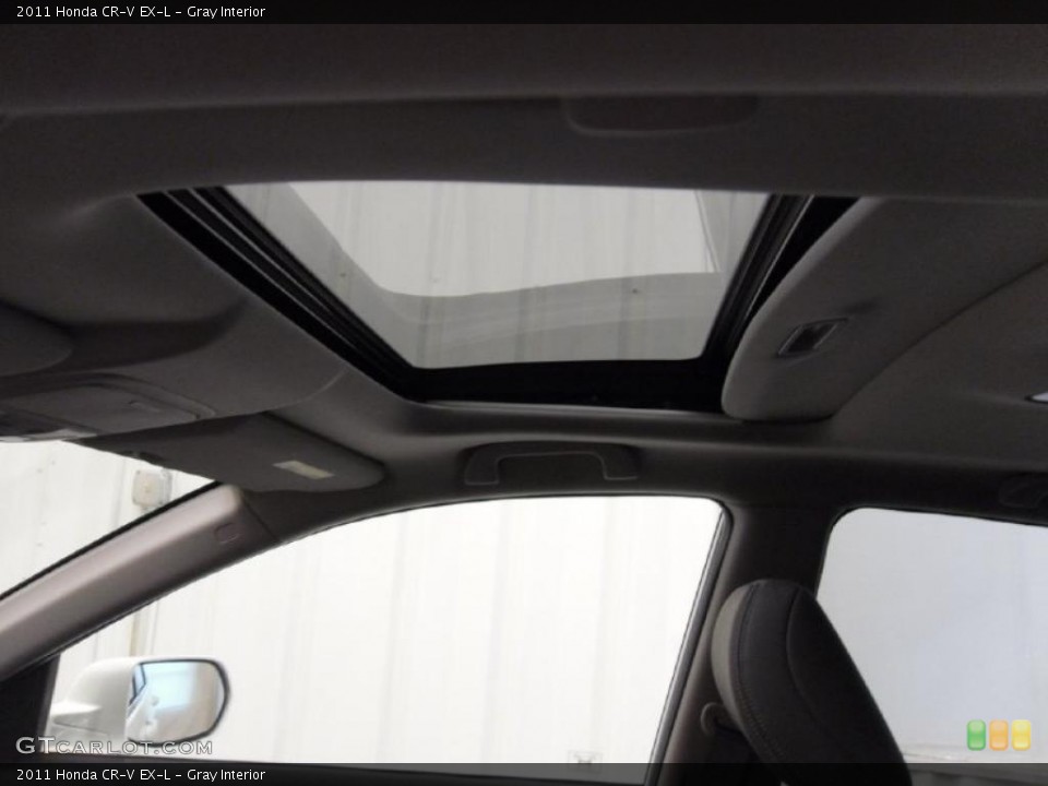Gray Interior Sunroof for the 2011 Honda CR-V EX-L #38937710