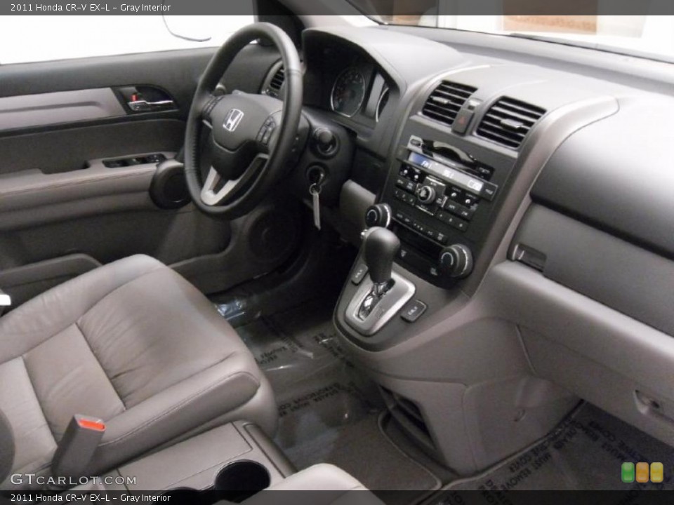 Gray Interior Dashboard for the 2011 Honda CR-V EX-L #38937906