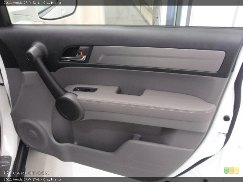 Gray Interior Door Panel for the 2011 Honda CR-V EX-L #38937922