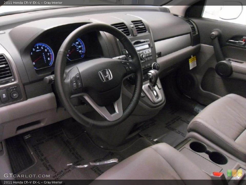 Gray Interior Prime Interior for the 2011 Honda CR-V EX-L #38938010