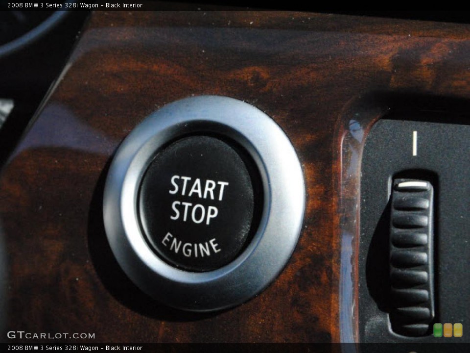 Black Interior Controls for the 2008 BMW 3 Series 328i Wagon #38938198