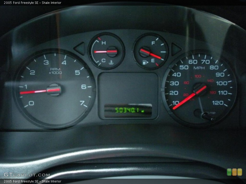 Shale Interior Gauges for the 2005 Ford Freestyle SE #38938378