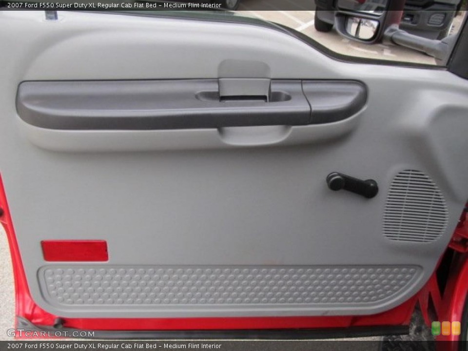 Medium Flint Interior Door Panel for the 2007 Ford F550 Super Duty XL Regular Cab Flat Bed #38938630
