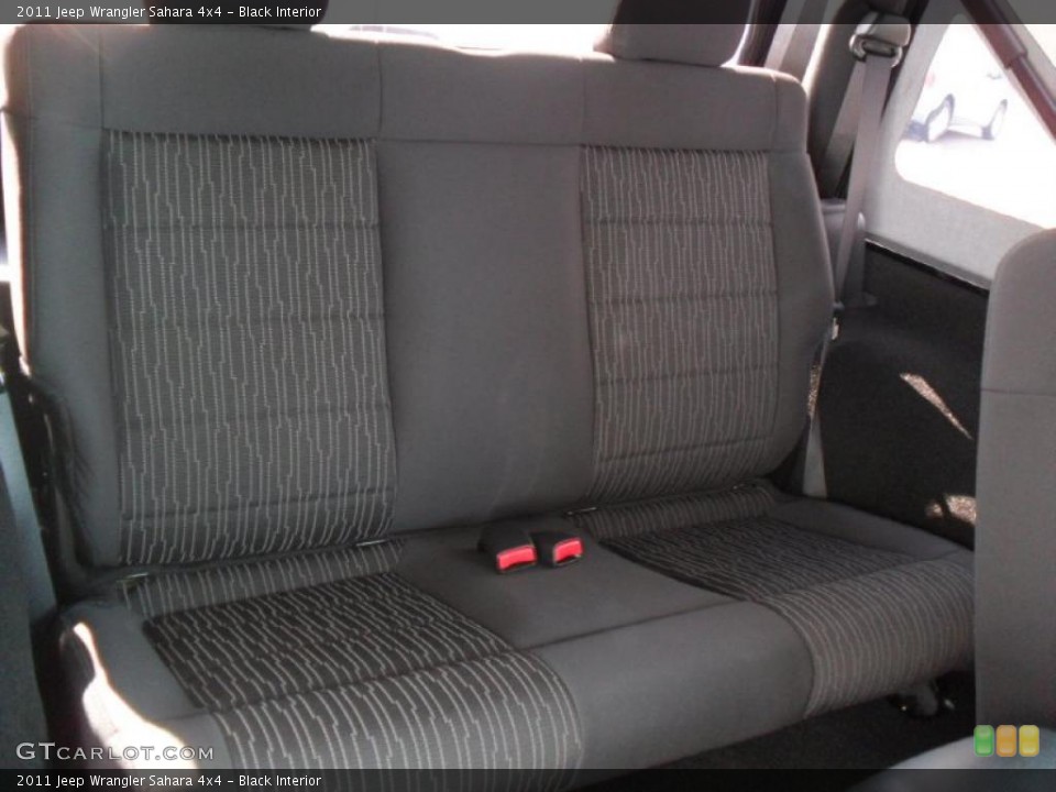 Black Interior Photo for the 2011 Jeep Wrangler Sahara 4x4 #38938762