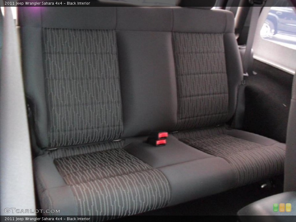 Black Interior Photo for the 2011 Jeep Wrangler Sahara 4x4 #38939474