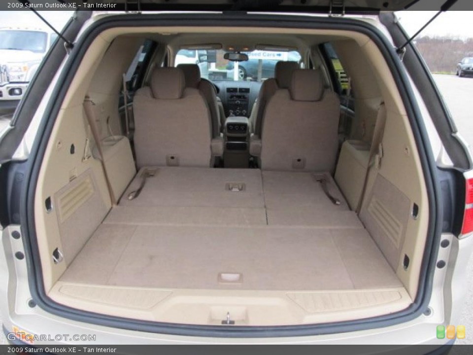 Tan Interior Trunk for the 2009 Saturn Outlook XE #38939482