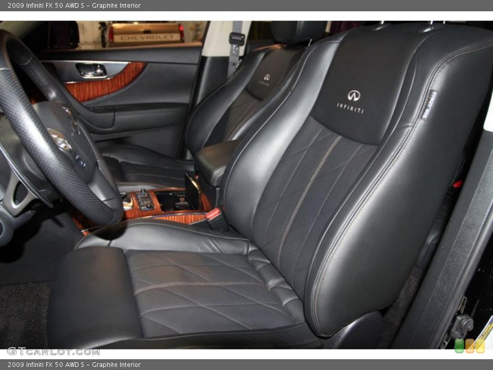 Graphite Interior Photo for the 2009 Infiniti FX 50 AWD S #38940235