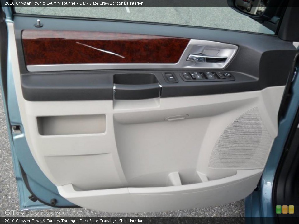 Dark Slate Gray/Light Shale Interior Door Panel for the 2010 Chrysler Town & Country Touring #38940254