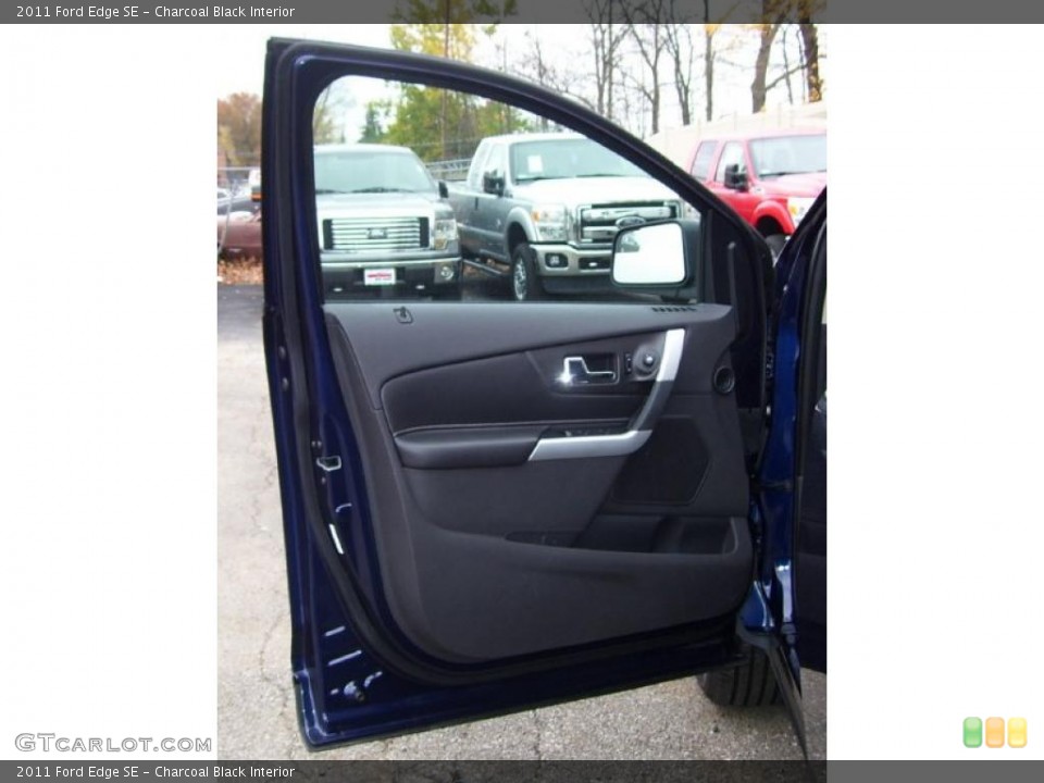 Charcoal Black Interior Door Panel for the 2011 Ford Edge SE #38940442