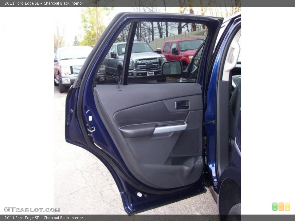 Charcoal Black Interior Door Panel for the 2011 Ford Edge SE #38940462