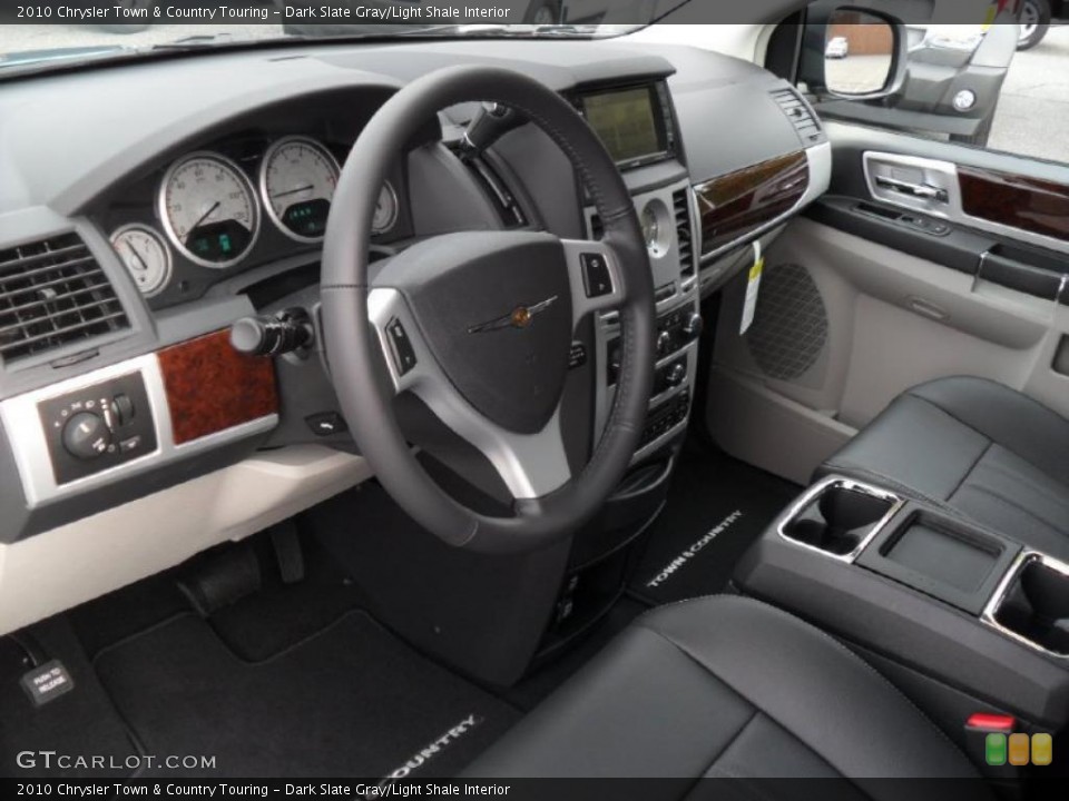 Dark Slate Gray/Light Shale Interior Photo for the 2010 Chrysler Town ...
