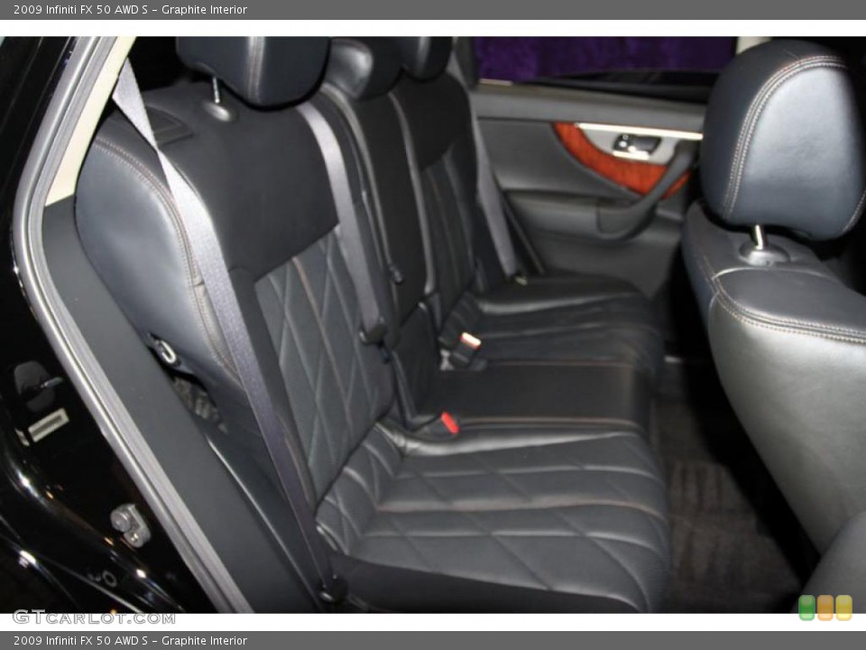 Graphite Interior Photo for the 2009 Infiniti FX 50 AWD S #38940662