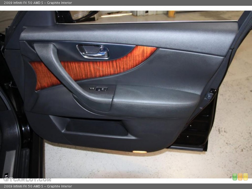 Graphite Interior Door Panel for the 2009 Infiniti FX 50 AWD S #38940678