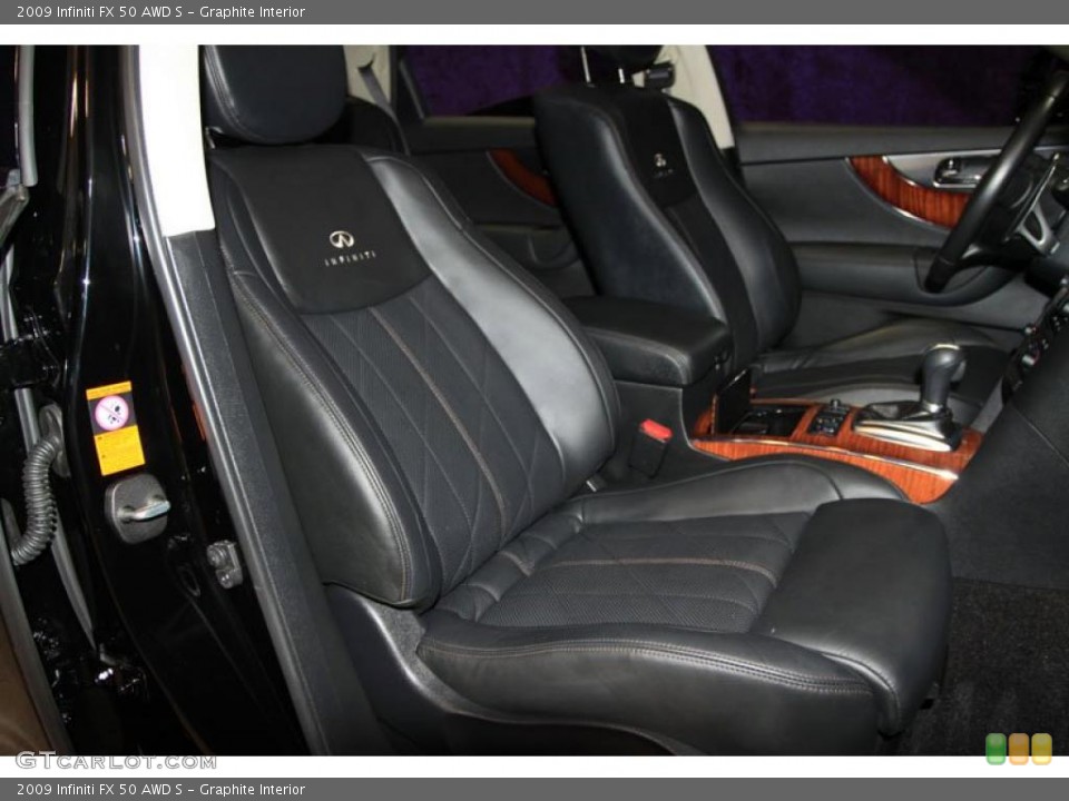 Graphite Interior Photo for the 2009 Infiniti FX 50 AWD S #38940710