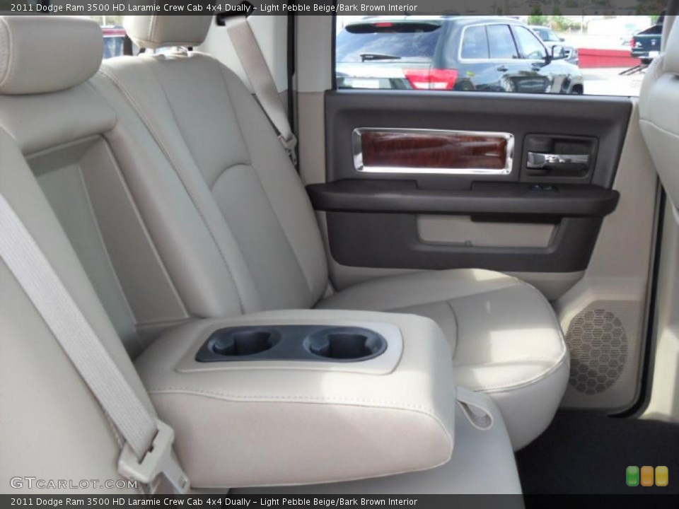 Light Pebble Beige/Bark Brown Interior Photo for the 2011 Dodge Ram 3500 HD Laramie Crew Cab 4x4 Dually #38941346