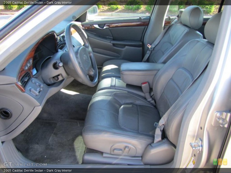 Dark Gray Interior Photo for the 2005 Cadillac DeVille Sedan #38941918