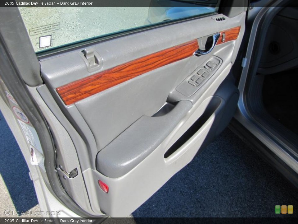 Dark Gray Interior Door Panel for the 2005 Cadillac DeVille Sedan #38941930