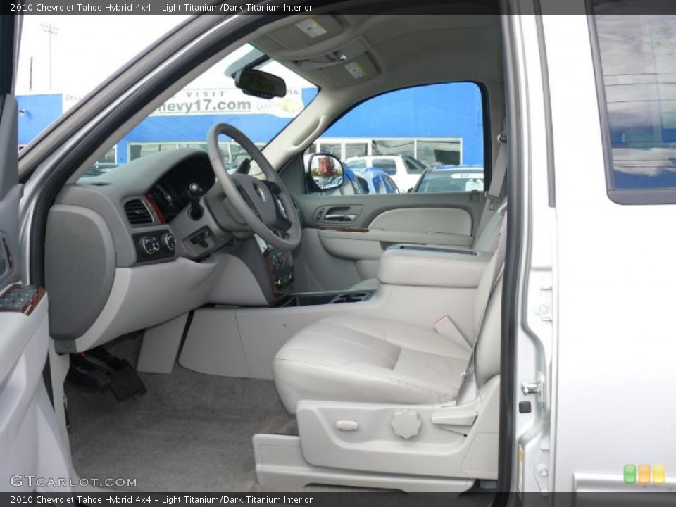 Light Titanium/Dark Titanium Interior Photo for the 2010 Chevrolet Tahoe Hybrid 4x4 #38944714