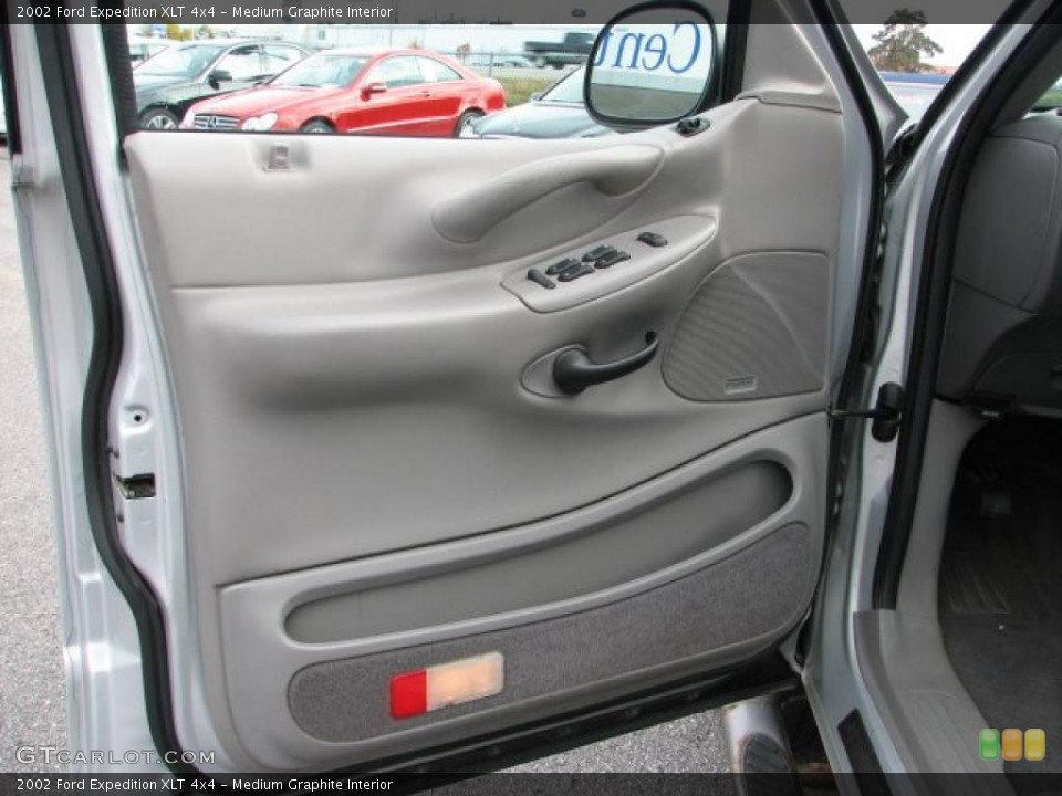 Medium Graphite Interior Door Panel for the 2002 Ford Expedition XLT 4x4 #38945654