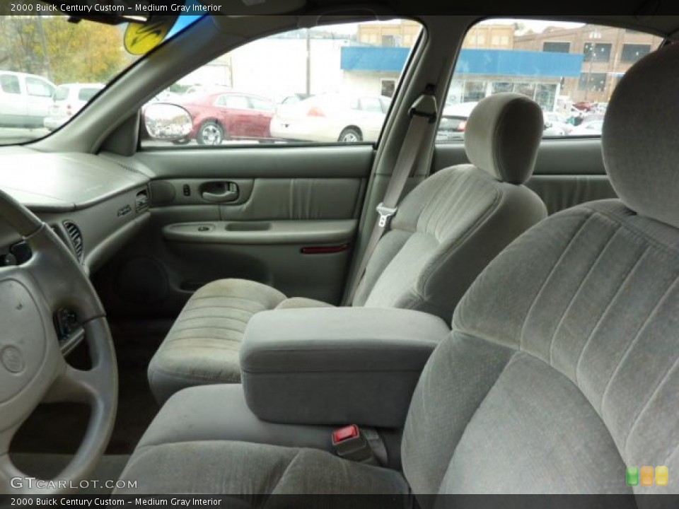 Medium Gray Interior Photo for the 2000 Buick Century Custom #38946182