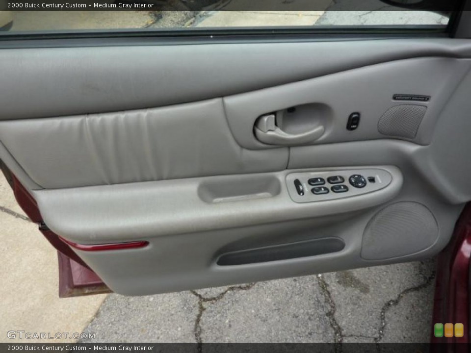 Medium Gray Interior Door Panel for the 2000 Buick Century Custom #38946214