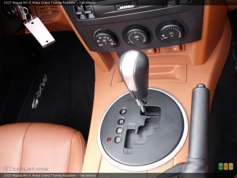 Tan Interior Transmission for the 2007 Mazda MX-5 Miata Grand Touring Roadster #38947806