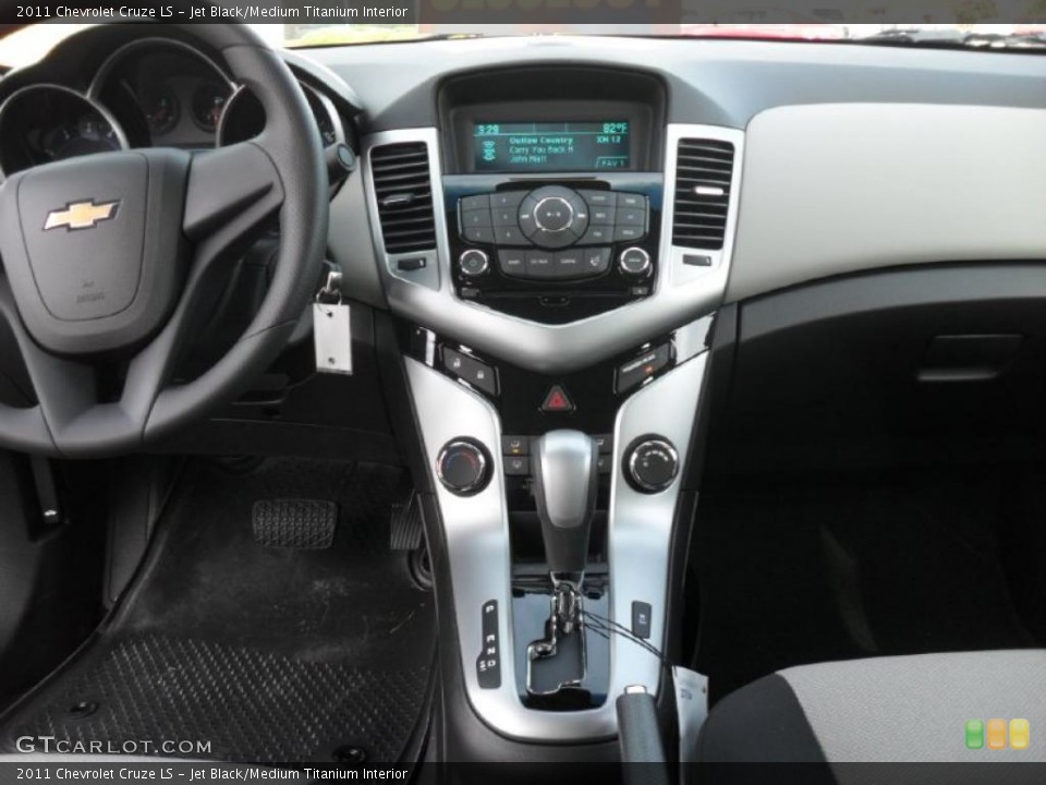 Jet Black/Medium Titanium Interior Dashboard for the 2011 Chevrolet Cruze LS #38950450