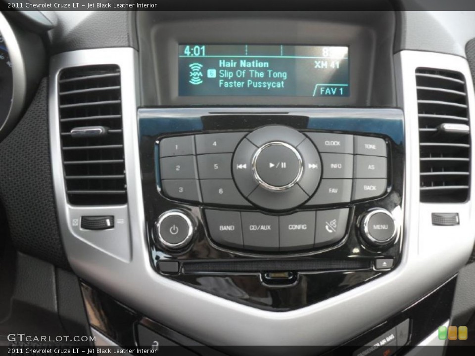 Jet Black Leather Interior Controls for the 2011 Chevrolet Cruze LT #38950726