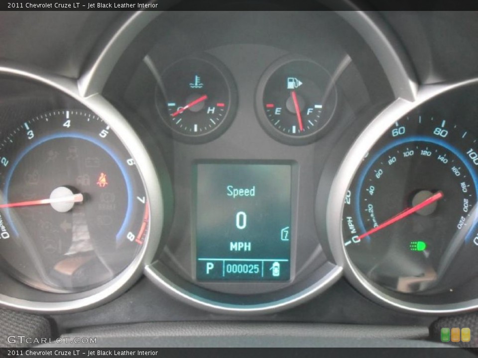 Jet Black Leather Interior Gauges for the 2011 Chevrolet Cruze LT #38950738