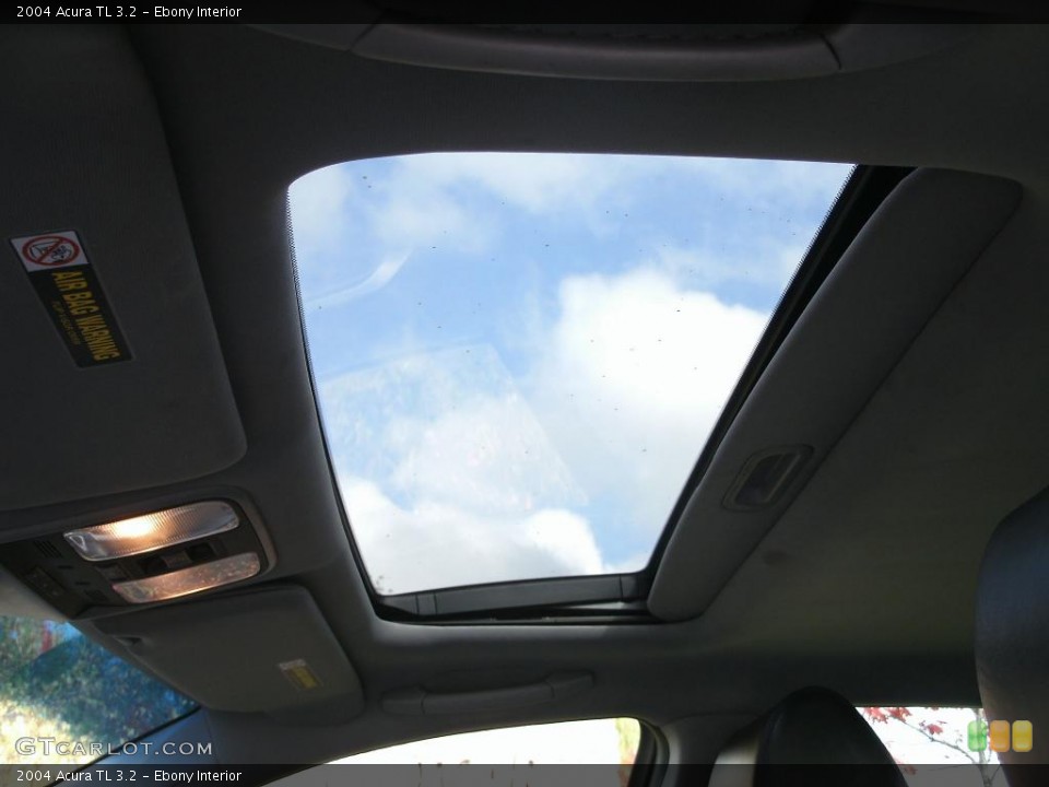 Ebony Interior Sunroof for the 2004 Acura TL 3.2 #38950742