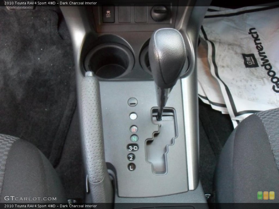 Dark Charcoal Interior Transmission for the 2010 Toyota RAV4 Sport 4WD #38950894