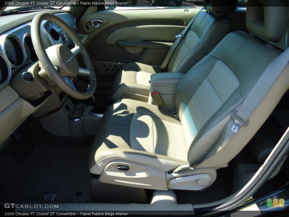 Pastel Pebble Beige Interior Photo for the 2006 Chrysler PT Cruiser GT Convertible #38955310