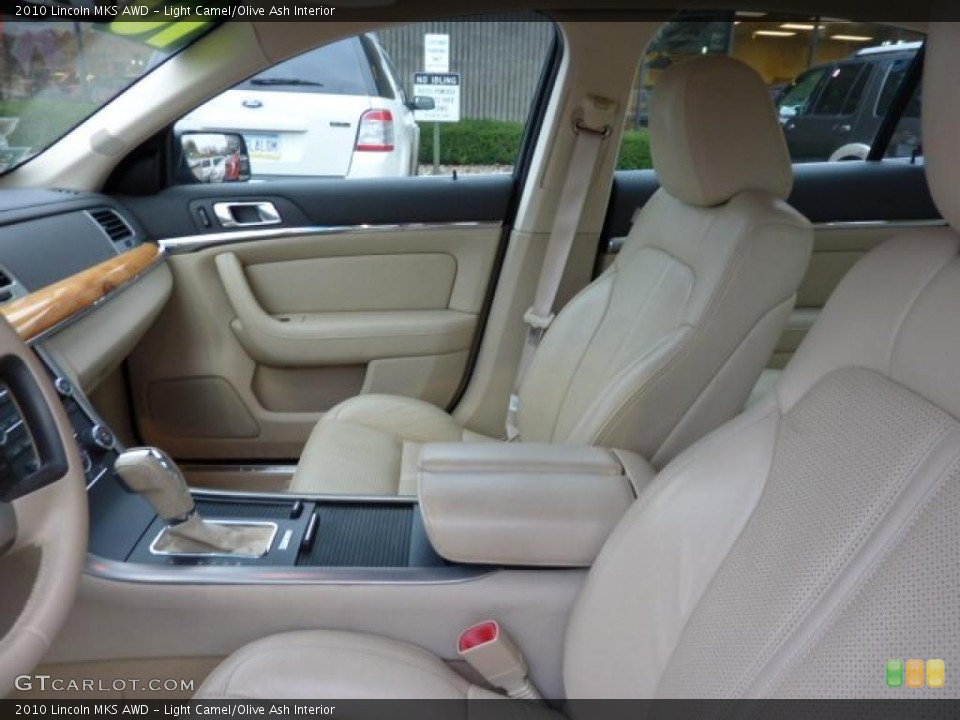 Light Camel/Olive Ash Interior Photo for the 2010 Lincoln MKS AWD #38956626