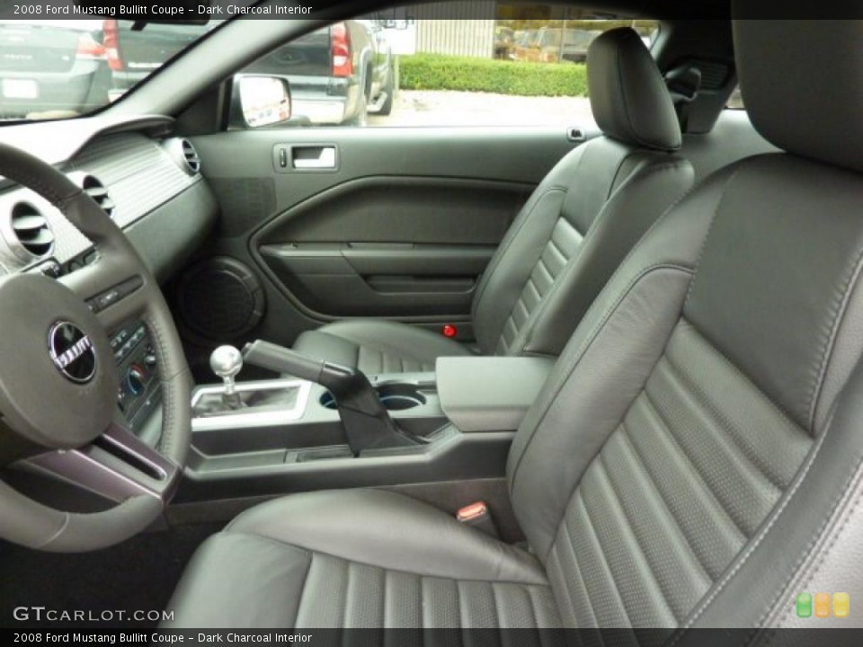 Dark Charcoal Interior Photo for the 2008 Ford Mustang Bullitt Coupe #38958950