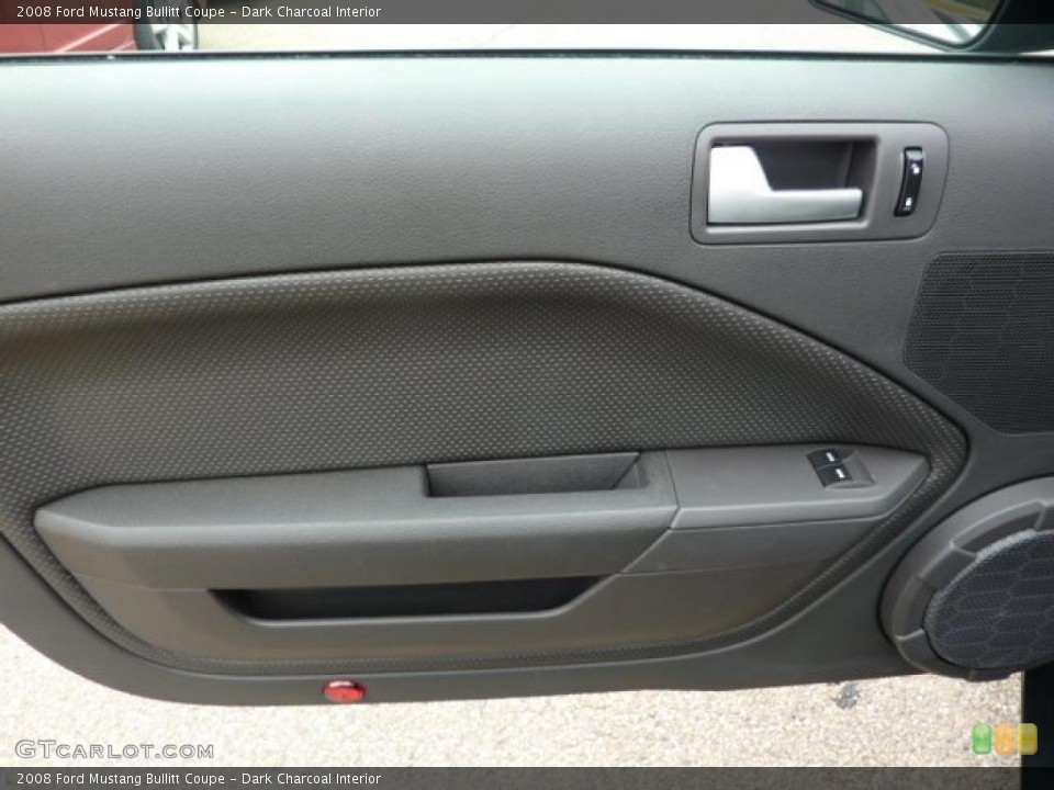 Dark Charcoal Interior Door Panel for the 2008 Ford Mustang Bullitt Coupe #38958978
