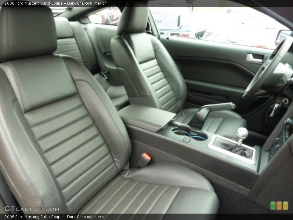 Dark Charcoal Interior Photo for the 2008 Ford Mustang Bullitt Coupe #38959038