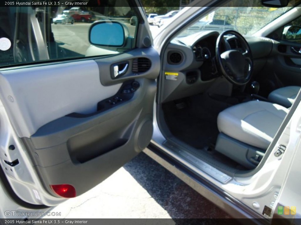 Gray Interior Photo for the 2005 Hyundai Santa Fe LX 3.5 #38959222