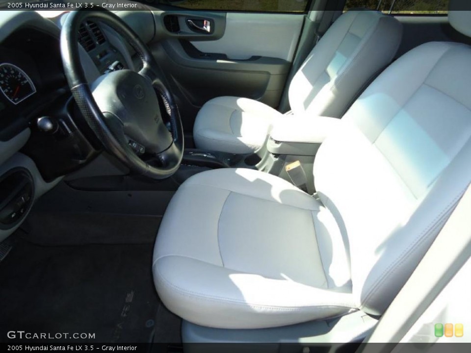 Gray Interior Photo for the 2005 Hyundai Santa Fe LX 3.5 #38959238
