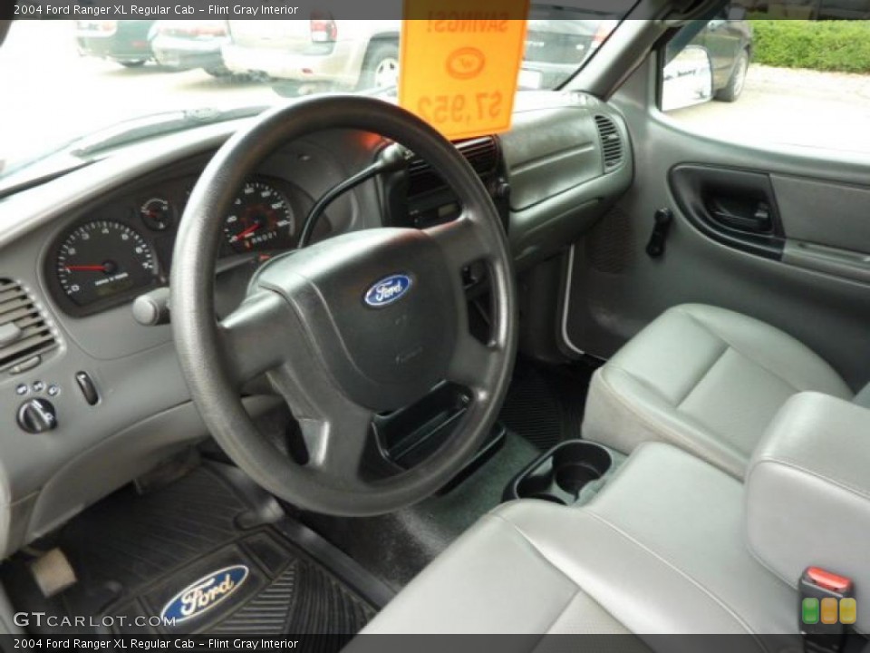 Flint Gray Interior Prime Interior for the 2004 Ford Ranger XL Regular Cab #38959274
