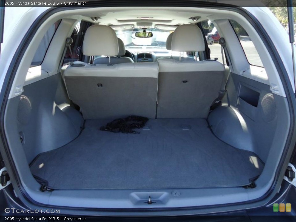 Gray Interior Trunk for the 2005 Hyundai Santa Fe LX 3.5 #38959322