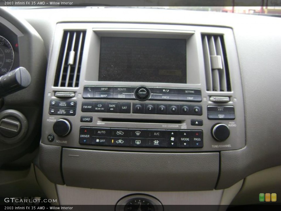 Willow Interior Controls for the 2003 Infiniti FX 35 AWD #38962030